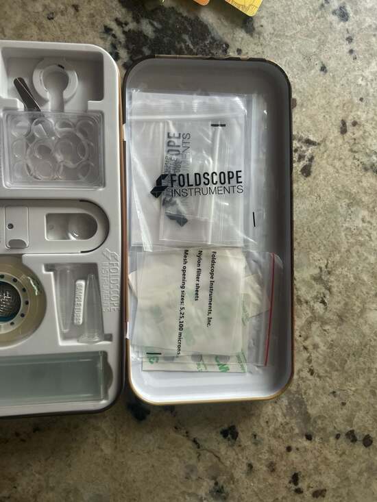 Foldscope Instruments Microscope Set In Original Box. Brand New Never Used - Picture 10 of 10